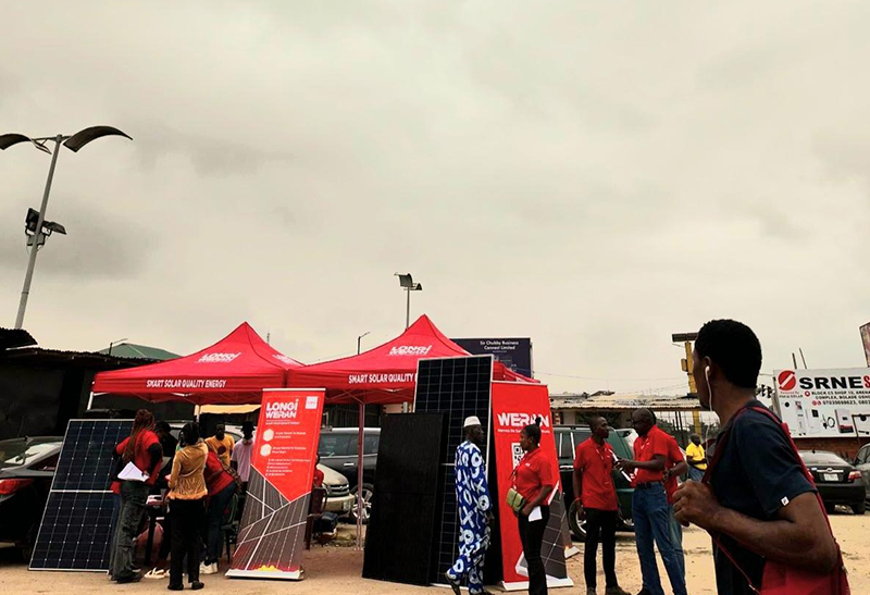 WERAN Solar'ın Lagos, Nijerya'da Çığır Açan Arena Piyasası Aktivasyonu