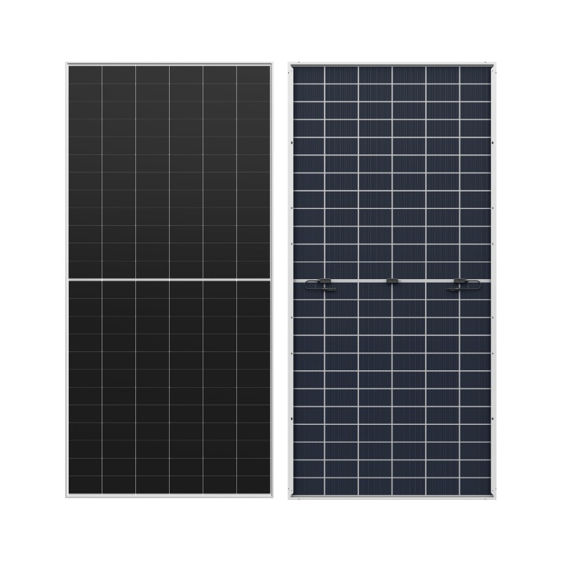 WERAN 640-670W HPBC 2.0 Çift Yüzlü Güneş Paneli – Yardımcı Program ve EPC Projeleri için OEM Arkadan Temaslı Çift Camlı PV Modülü