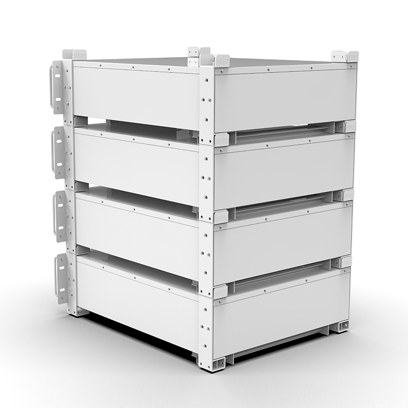 WERAN WRL-48100RW 51,2V 100Ah LiFePO4 Raf Pil (5,12kWh) – 8000 Döngü, CAN/RS485, İstiflenebilir Ev ESS