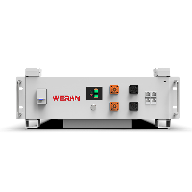 WERAN WRL-48100RW 51,2V 100Ah LiFePO4 Raf Pil (5,12kWh) – 8000 Döngü, CAN/RS485, İstiflenebilir Ev ESS