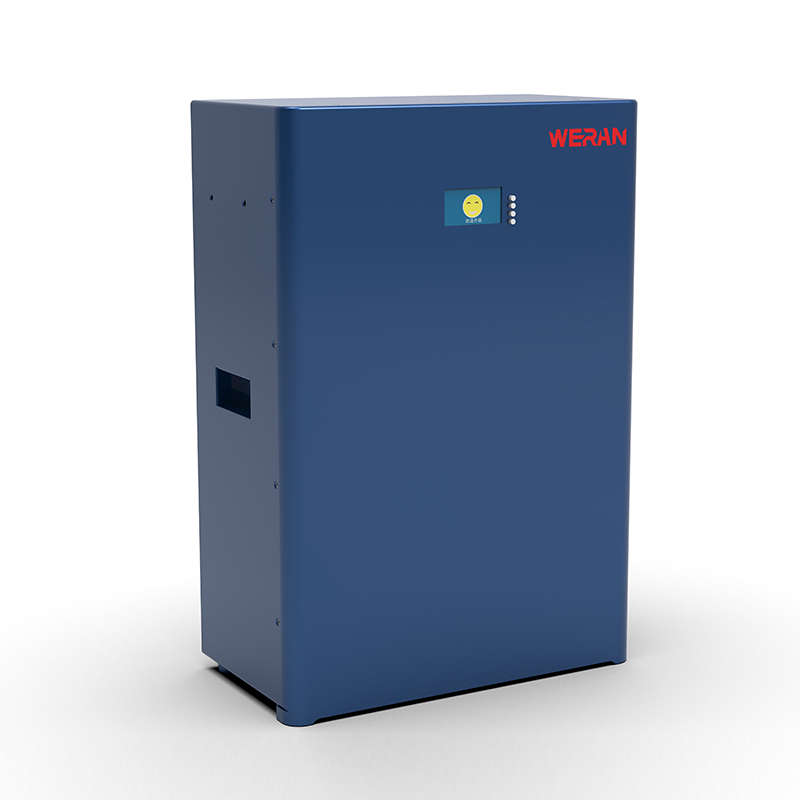 WERAN WRL-48100WB 51,2V 100Ah Duvara Monte LiFePO4 Pil (5,12kWh) – IP65, 6000 Döngü, Dış Mekan Ev Güneş Enerjisi Depolaması