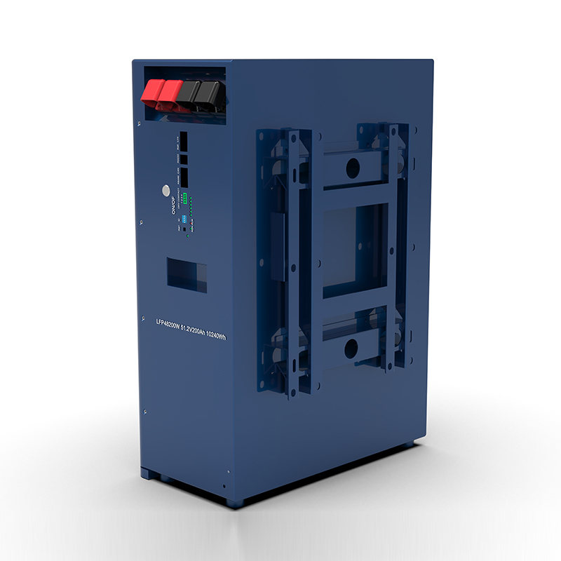 WERAN WRL-48100WB 51,2V 100Ah Duvara Monte LiFePO4 Pil (5,12kWh) – IP65, 6000 Döngü, Dış Mekan Ev Güneş Enerjisi Depolaması