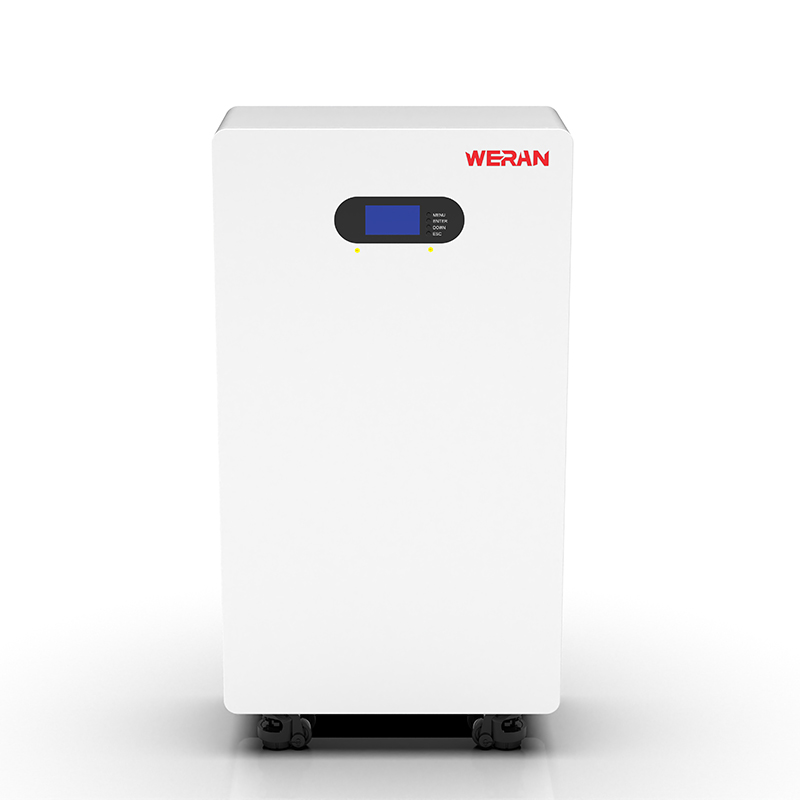 WERAN WRL-48200UW 51,2V 200Ah LiFePO4 Pil (10,24kWh) – IP65 Tekerlekli / Duvara Montajlı, İstiflenebilir 48V Güneş Enerjili Depolama