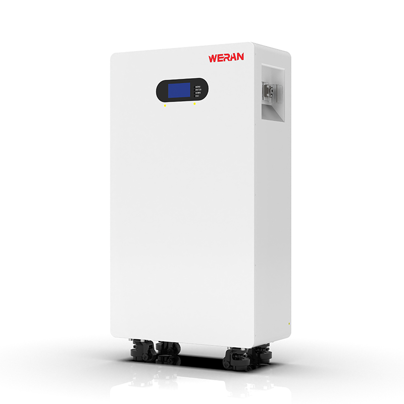 WERAN WRL-48200UW 51,2V 200Ah LiFePO4 Pil (10,24kWh) – IP65 Tekerlekli / Duvara Montajlı, İstiflenebilir 48V Güneş Enerjili Depolama