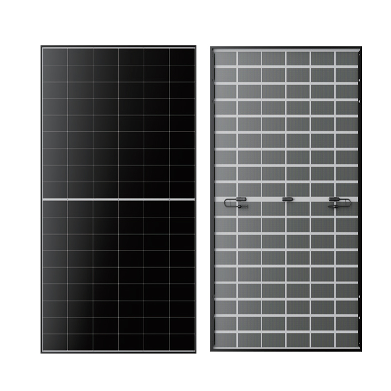 WERAN 495-510W Konut Arka Kontak Güneş Paneli – Distribütörler ve Montajcılar için OEM Çift Camlı Çatı Üstü PV Modülü